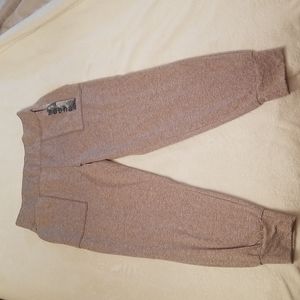 Zobha taupe joggers size XL
